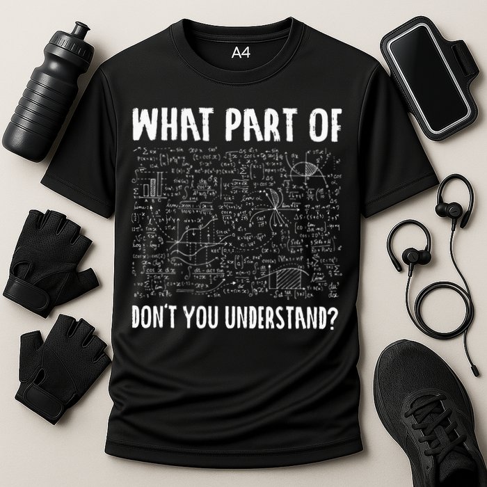 Mathematics Math Geek University Teacher Ironic Joke Performance Shirt