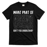 Mathematics Math Geek University Teacher Ironic Joke T-Shirt