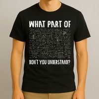 Mathematics Math Geek University Teacher Ironic Joke T-Shirt