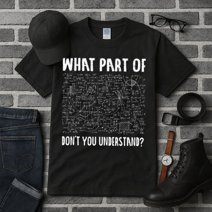 Mathematics Math Geek University Teacher Ironic Joke Tall T-Shirt