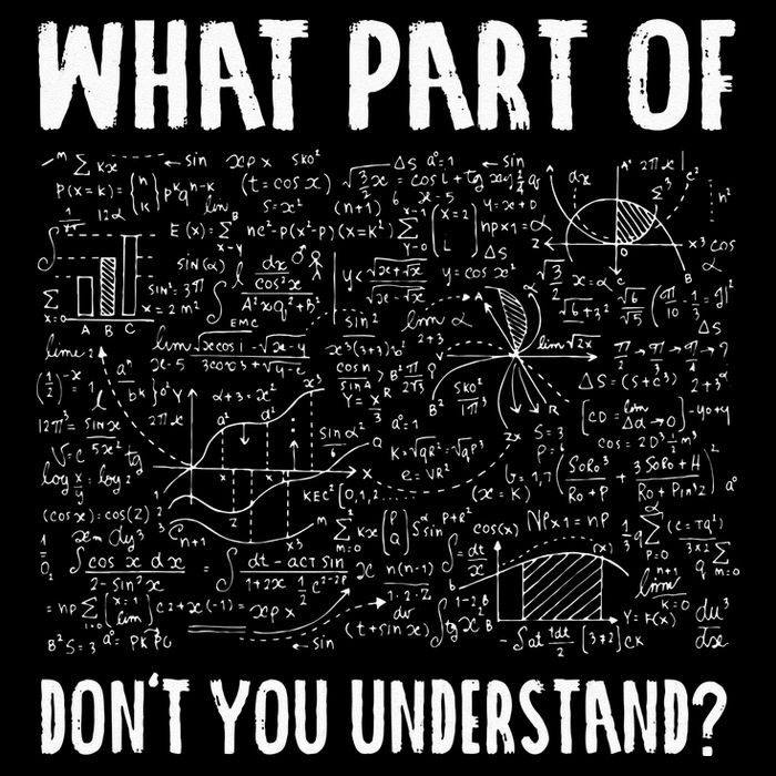 Mathematics Math Geek University Teacher Ironic Joke Magnet