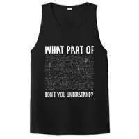 Mathematics Math Geek University Teacher Ironic Joke PosiCharge Competitor Tank