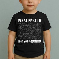 Mathematics Math Geek University Teacher Ironic Joke Toddler T-Shirt