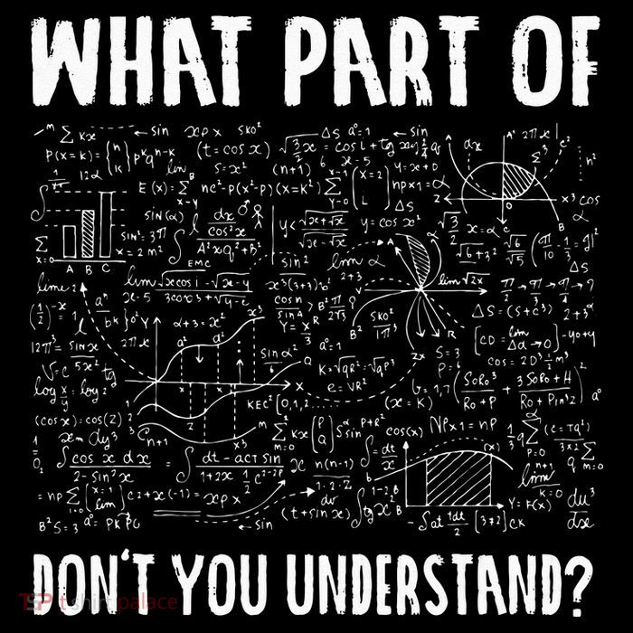 Mathematics Math Geek University Teacher Ironic Joke Kids T-Shirt