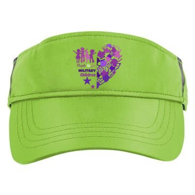 Military Month Great Gift Purple Up Gift Adult Drive Performance Visor