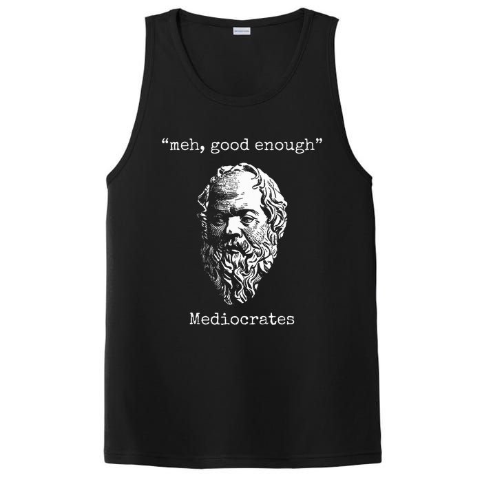 Mediocrates Meh Good Enough Lazy Logic Sloth Wisdom Meme PosiCharge Competitor Tank