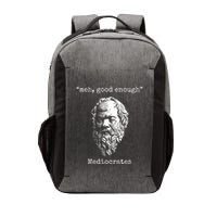 Mediocrates Meh Good Enough Lazy Logic Sloth Wisdom Meme Vector Backpack