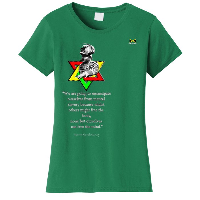 Marcus Mosiah Garvey Quote Jamaican National Hero Women's T-Shirt