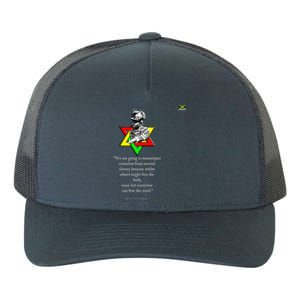 Marcus Mosiah Garvey Quote Jamaican National Hero Yupoong Adult 5-Panel Trucker Hat