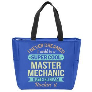 Master Mechanic Gift Funny Gift Zip Tote Bag