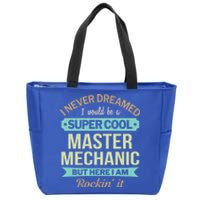 Master Mechanic Gift Funny Gift Zip Tote Bag