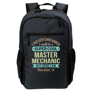 Master Mechanic Gift Funny Gift Daily Commute Backpack