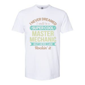 Master Mechanic Gift Funny Gift Softstyle CVC T-Shirt