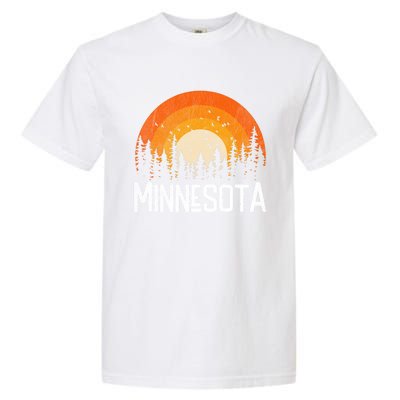 Minnesota Meaningful Gift Retro Style Vintage 70s 80s Gift Garment-Dyed Heavyweight T-Shirt