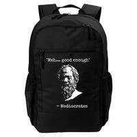Mediocrates Meh Good Enough Sarcasm Backpack