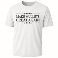 MAKE MULLETS GREAT AGAIN  Funny Mullet Hair Gift   Cooling Performance Crew T-Shirt