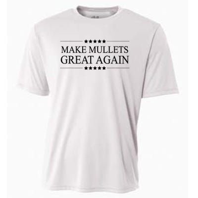 MAKE MULLETS GREAT AGAIN  Funny Mullet Hair Gift   Cooling Performance Crew T-Shirt