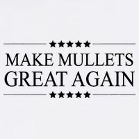MAKE MULLETS GREAT AGAIN  Funny Mullet Hair Gift   Visor