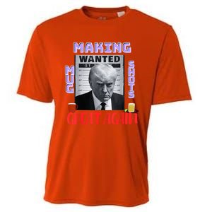 Making Mugshots Great Again Trump 2024 Mugshot President Cooling Performance Crew T-Shirt