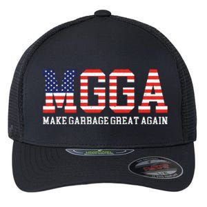 Mgga Make Garbage Great Again Flexfit Unipanel Trucker Cap