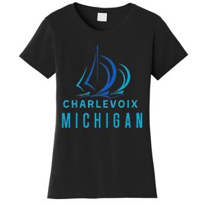 Michigan Michigander Great Lakes Lake Charlevoix Souvenir Women's T-Shirt