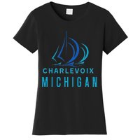 Michigan Michigander Great Lakes Lake Charlevoix Souvenir Women's T-Shirt