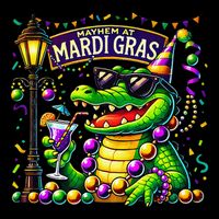Mardigator Mardi Gras Alligator Costumemardi Gras Impact Tech Backpack