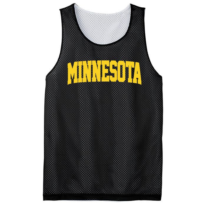 Minnesota Maroon Gold Throwback Mesh Reversible Basketball Jersey Tank