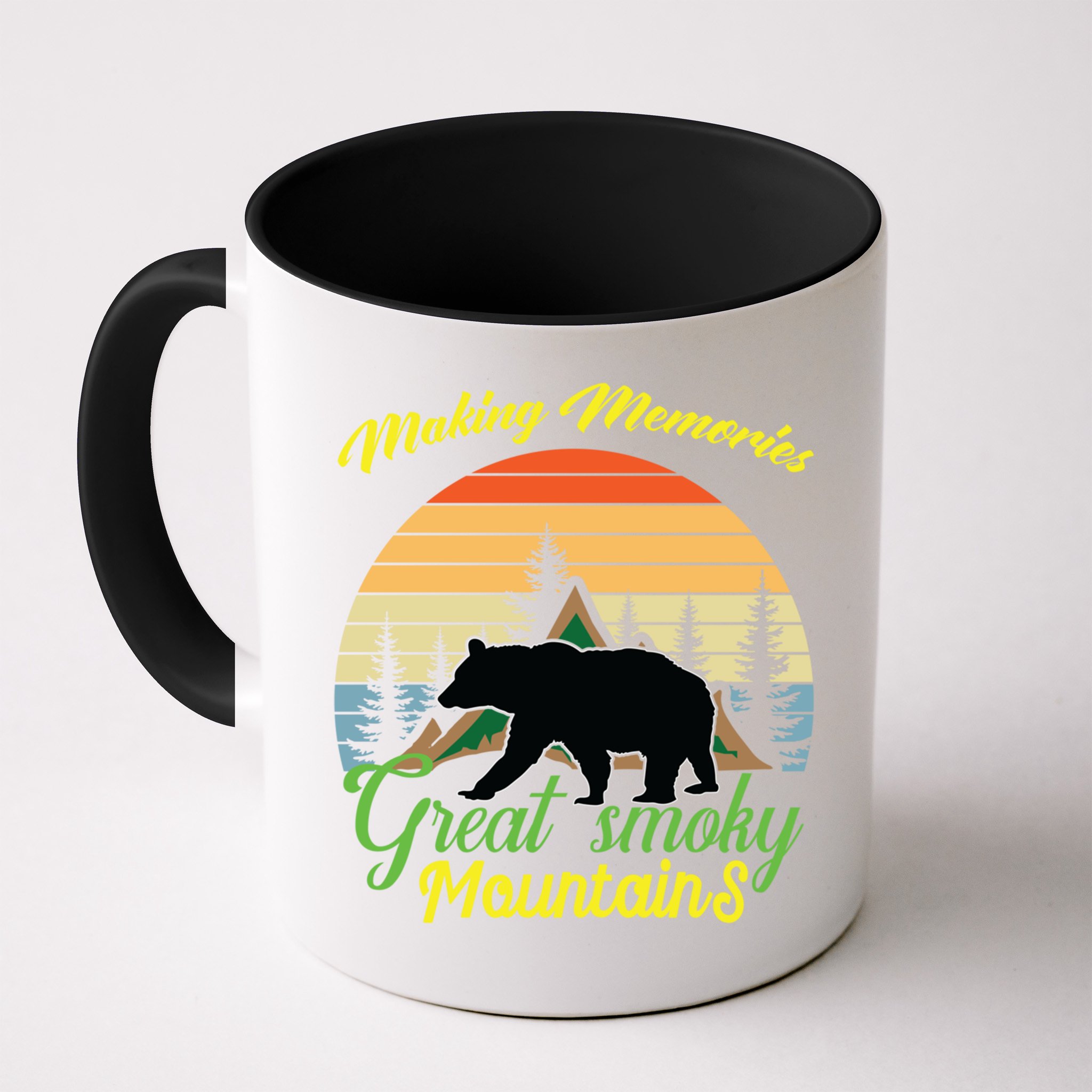 Making Memories Great Smoky Mountains Bear Tennessee Gift Mug