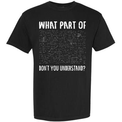 Mathematics Math Geek University Teacher Ironic Joke Garment-Dyed Heavyweight T-Shirt