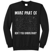 Mathematics Math Geek University Teacher Ironic Joke Sweatshirt