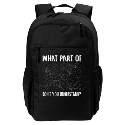 Mathematics Math Geek University Teacher Ironic Joke Backpack
