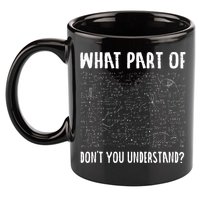 Mathematics Math Geek University Teacher Ironic Joke 11oz C Handle Ceramic Mug