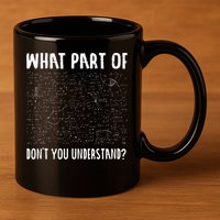 Mathematics Math Geek University Teacher Ironic Joke 11oz C Handle Ceramic Mug