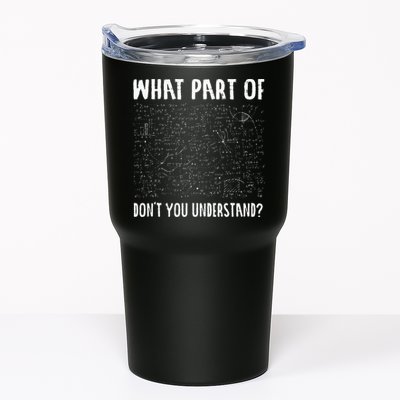 Mathematics Math Geek University Teacher Ironic Joke Tumbler
