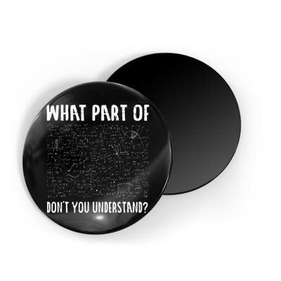 Mathematics Math Geek University Teacher Ironic Joke Magnet