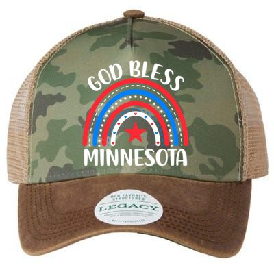 Minnesota Meaningful Gift I Love Minnesota Usa Cute Gift Legacy Tie Dye Trucker Hat