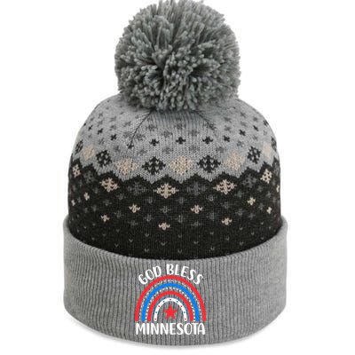 Minnesota Meaningful Gift I Love Minnesota Usa Cute Gift The Baniff Cuffed Pom Beanie