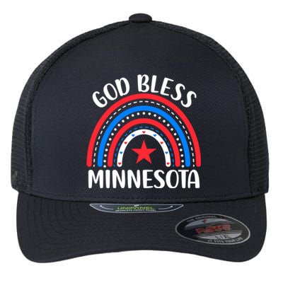 Minnesota Meaningful Gift I Love Minnesota Usa Cute Gift Flexfit Unipanel Trucker Cap