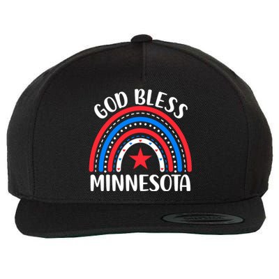 Minnesota Meaningful Gift I Love Minnesota Usa Cute Gift Wool Snapback Cap