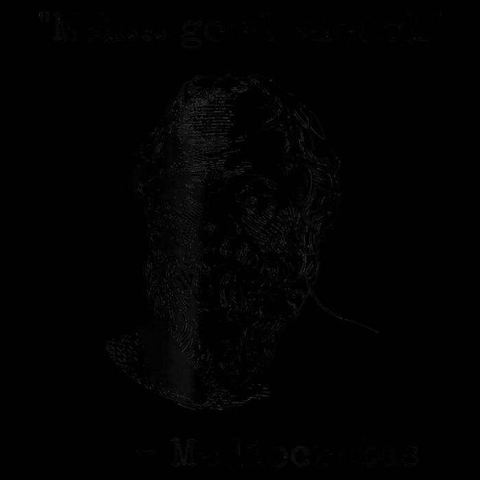 Memes Meh Good Enough Funny Mediocrates Sarcastic Philosophy Meme Mediocrates 16 in Basic Backpack