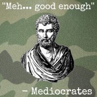 Memes Meh Good Enough Funny Meh Good Enough Mediocrates Demotivational Quote Legacy Tie Dye Trucker Hat