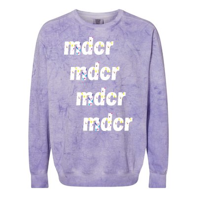 Mdcr MDCR Guardiola Splatter Pep Colorblast Crewneck Sweatshirt