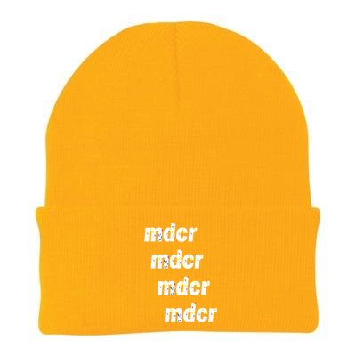 Mdcr MDCR Guardiola Splatter Pep Knit Cap Winter Beanie