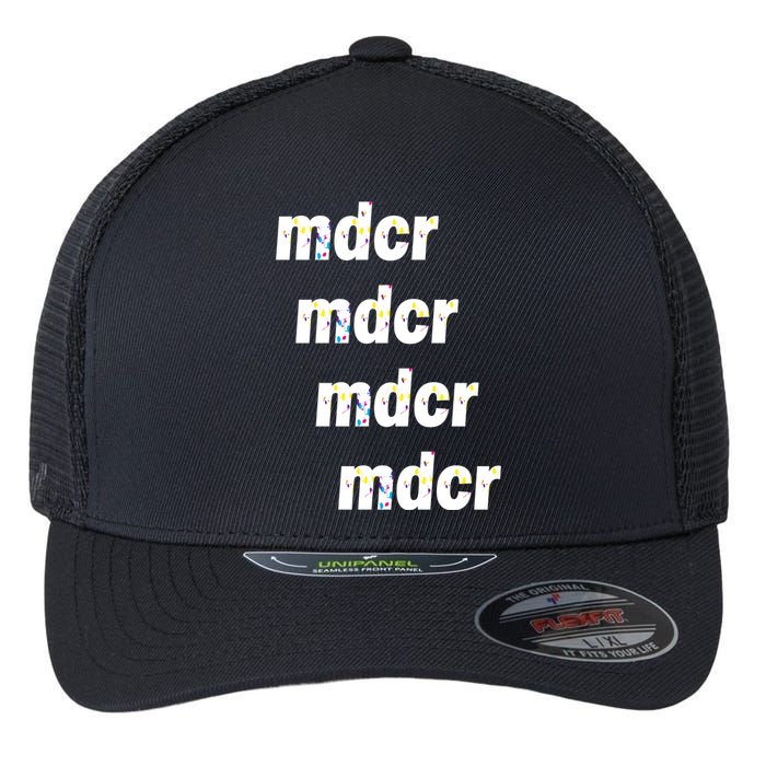 Mdcr MDCR Guardiola Splatter Pep Flexfit Unipanel Trucker Cap