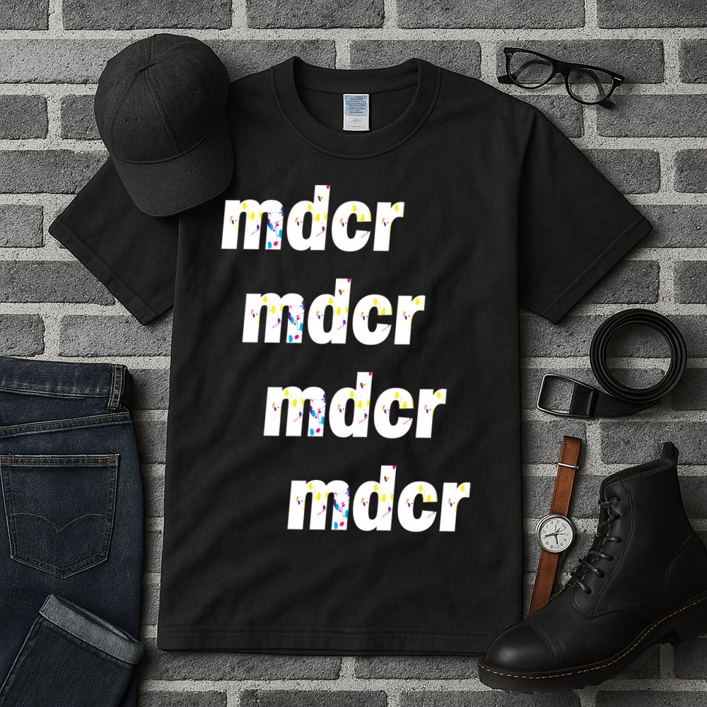 Mdcr MDCR Guardiola Splatter Pep Tall T-Shirt