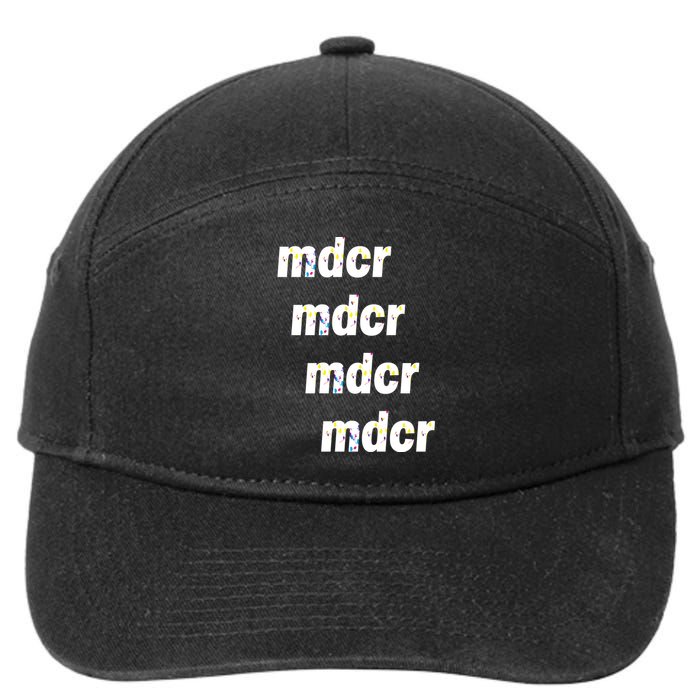 Mdcr MDCR Guardiola Splatter Pep 7-Panel Snapback Hat