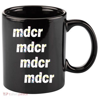 Mdcr MDCR Guardiola Splatter Pep 11oz C Handle Ceramic Mug