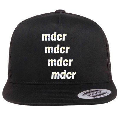 Mdcr MDCR Guardiola Splatter Pep Flat Bill Trucker Hat