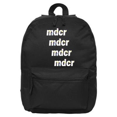 Mdcr MDCR Guardiola Splatter Pep 16 in Basic Backpack